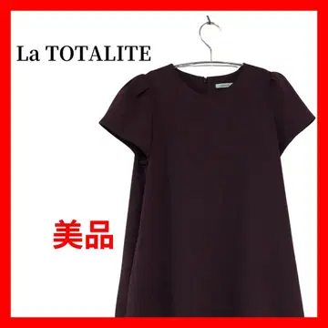 La TOTALITE 절개 디자인 A 라인 원피스 B1956