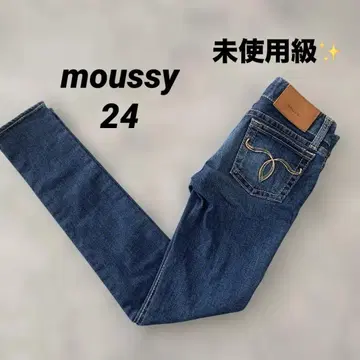미사용급 moussy 마우지 파우더 스키니 데님 24