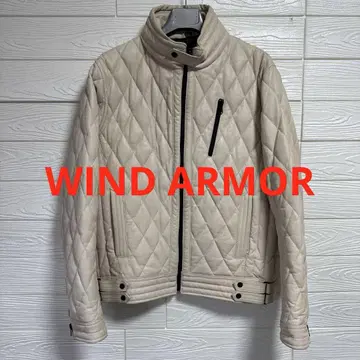 WIND ARMOR 우인도아마아 자켓 가죽 라이더 자켓