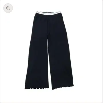 헤인즈 x DODO jean 롱 와이드 팬츠 블랙