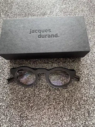 jacques durand 블랙 안경