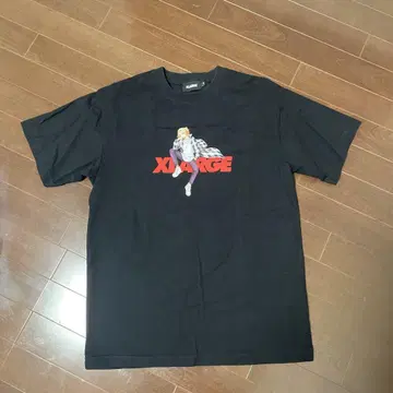 X-LARGE 블랙 셔츠 도쿄 리벤저스