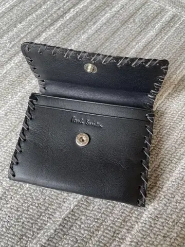 Paul Smith 블랙 가죽 명함지갑 미사용 새상품