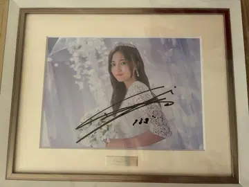 노기자카46 이노우에 나기 친필 사인 웨딩 캐릭터 파인그래프 노기페스