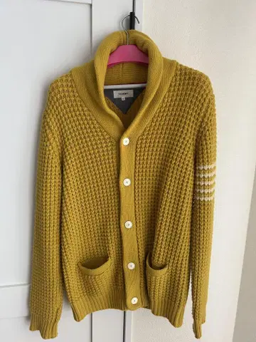 TOMMY 두꺼운 원단 니트 가디건 XL