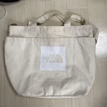 THE NORTH FACE 토트백 크림색