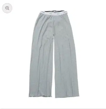 Hanes x DODO jean 롱 와이드 팬츠 그레이