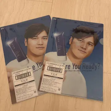 코세 설기정 클리어 파일 2장 세트 오타니 쇼헤이 선수