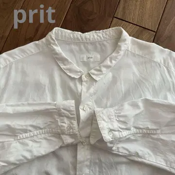 prit 프릿 와이드 셔츠 블라우스 오프