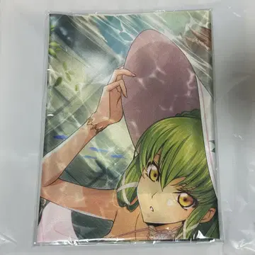 코드기어스 반역의 를르슈 로스스트 DMM 스크래치 C.C. 천 포스터