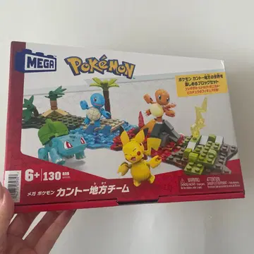 MEGA 포켓몬 관동지방 팀 130피스 새상품 미사용 메가블록