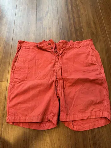 POLO 랄프 로렌 빨간색 남성용 숏팬츠