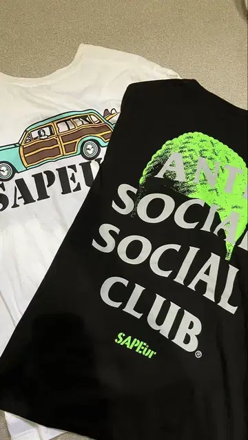 SAPEur 사풀 T셔츠 2장 세트