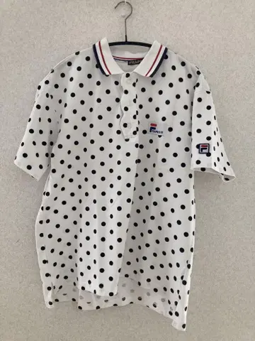 FRAPBOIS 빅 실루엣 FILA 콜라보 피케 셔츠