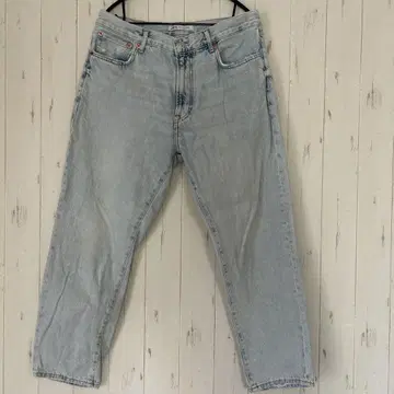 ZARA 라이트 블루 스트레이트 데님 34