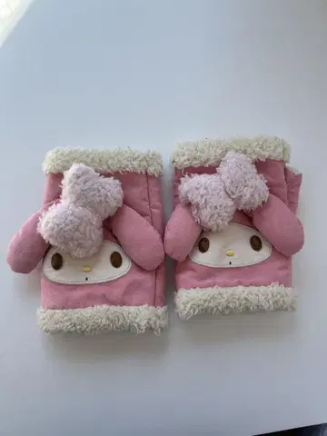마이멜로디 장갑 산리오 헤이세이 레트로 핑크 그로브
