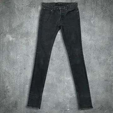 세일 중 LOUNGE LIZARD 스키니 블랙 데님 스트레치