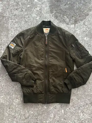 Superdry 극도 건조시키다 MA-1 올리브 그린