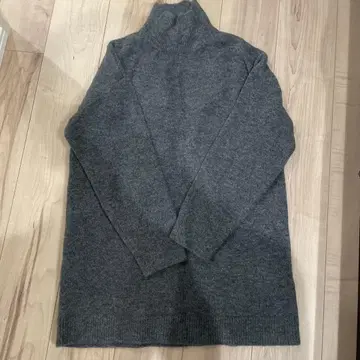 그레이 터틀넥 스웨터 긴팔 ZARA