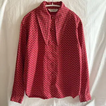 vintage 롱 태국 꽃무늬 블라우스