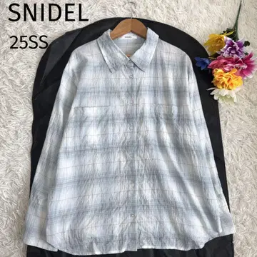 [ 25SS 완판 색상 ] 스나이델 시어 플리츠 셔츠 SWFB252103