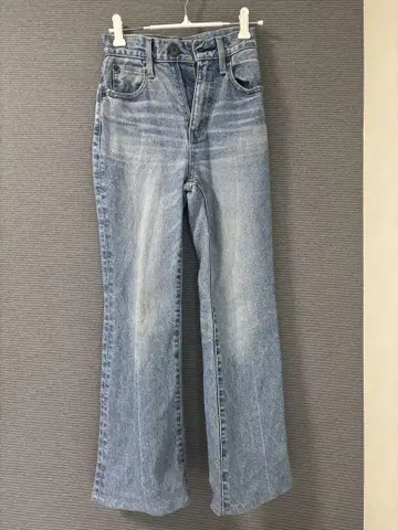 moussy 플레어 팬츠 길이 수선했습니다