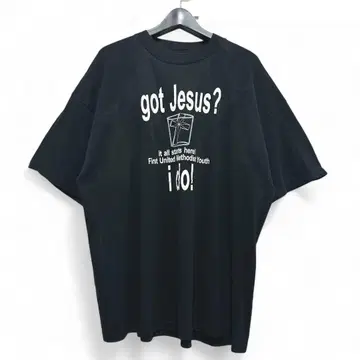 구제 의류 90s Got Jesus? JERZEES USA T셔츠 846