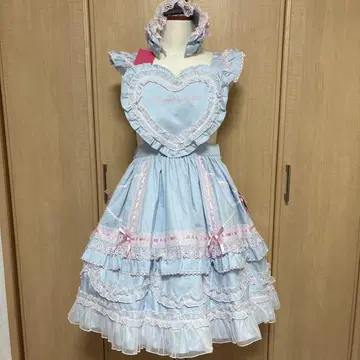 angelic pretty 하트 흉갑 스커트 색소폰