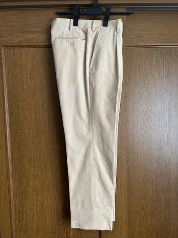 가마쿠라 셔츠 코튼 코듀로이 트라우저 베이지 46