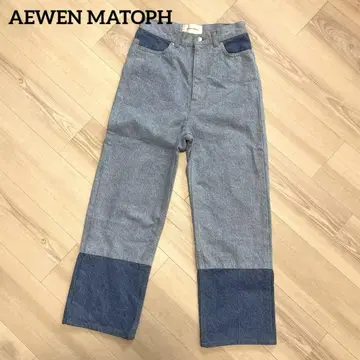 AEWEN MATOPH 이우엔 마토프 스트레이트 데님 팬츠 36