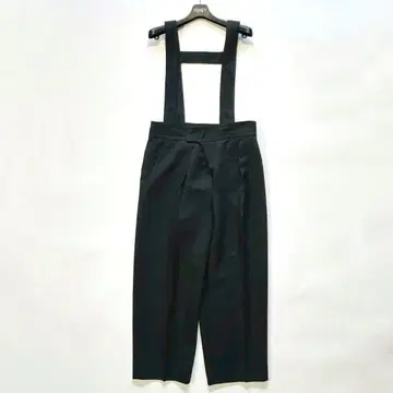 새상품급 LOHEN 로헨 서스펜더 와이드 팬츠 블랙 36