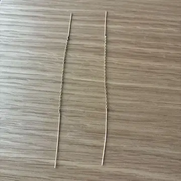 골드 롱 체인 귀걸이