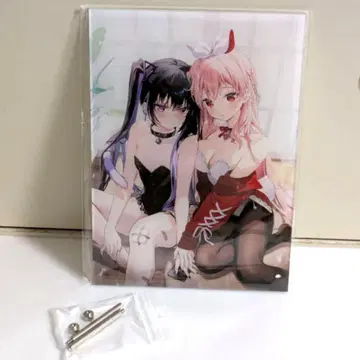 Rosuuri 미니 탁상 아크릴 아트 토끼 고양이