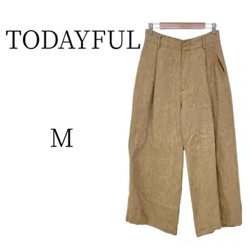 TODAYFUL 투데이풀 베이지 계열 캐주얼 팬츠 M