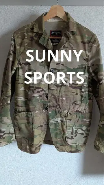 [ 최종 가격 ] SUNNYSPORTS 사니스포츠 카모플라주 패턴 자켓