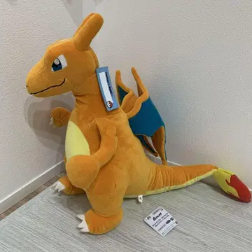 포켓몬스터 Hello Partner 메가데카 리자몽 봉제 인형