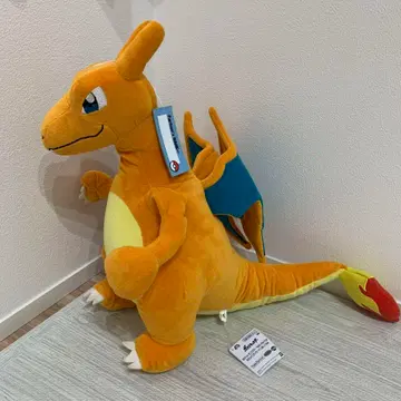 포켓몬스터 Hello Partner 메가데카 리자몽 봉제 인형