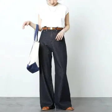 프릭스스토어 [한정 전개] 배기 데님 27 블랙 FREAK'S STORE