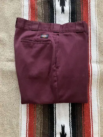 USA제 Dickies 33 x 30 마룬 80s