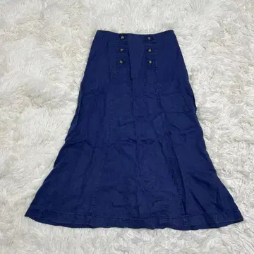 Laura Ashley 로라 애슐리 린넨 머메이드 스커트