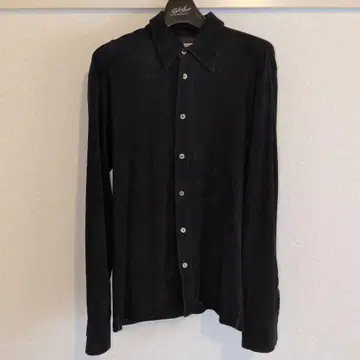 KATHARINE HAMNETT LONDON 블랙 긴팔 셔츠 L