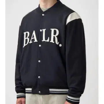 [ 택 포함 새상품 ] 바시티 자켓 BALR. 보라 자켓 블루종 M