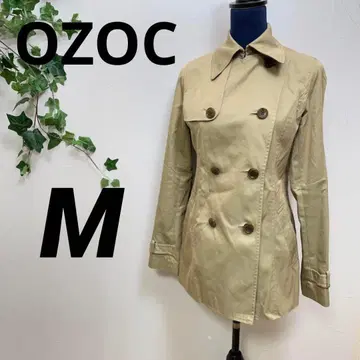 [ OZOC ] 오조크 트렌치코트 M 38 자켓 베이지 새상품급