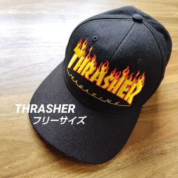 THRASHER 프리 사이즈 캡