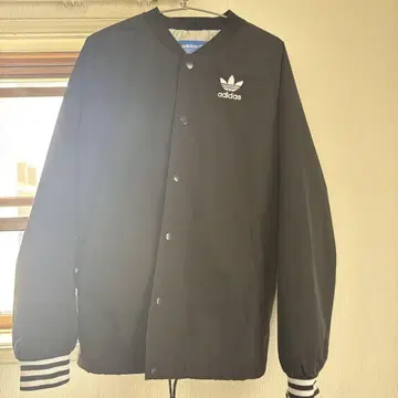 adidas 버튼식 자켓 블랙