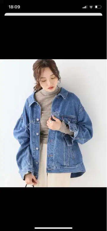 이에나 리바이스 데님 자켓