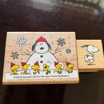 1 스누피 stamp 2점
