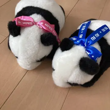 우에노 동물원 팬더 봉제 인형