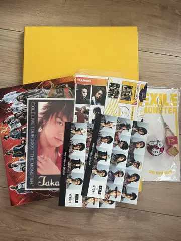 EXILE LIVE TOUR 2009 'THE MONSTER' 세트