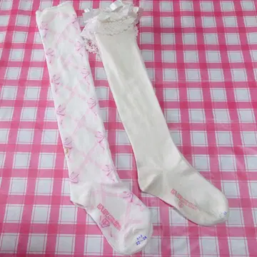 BABY 리본 레이스 오버니 세트